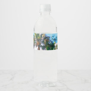 Charleston Bachelorette Water Bottle Label