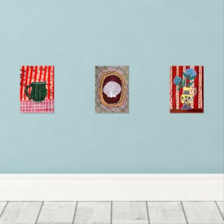 Charleston Farmhouse Triptych Prints 