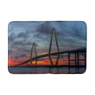Charleston Fire Like Sunset Bath Mat