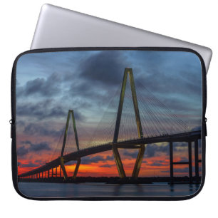 Charleston Fire Like Sunset Laptop Sleeve