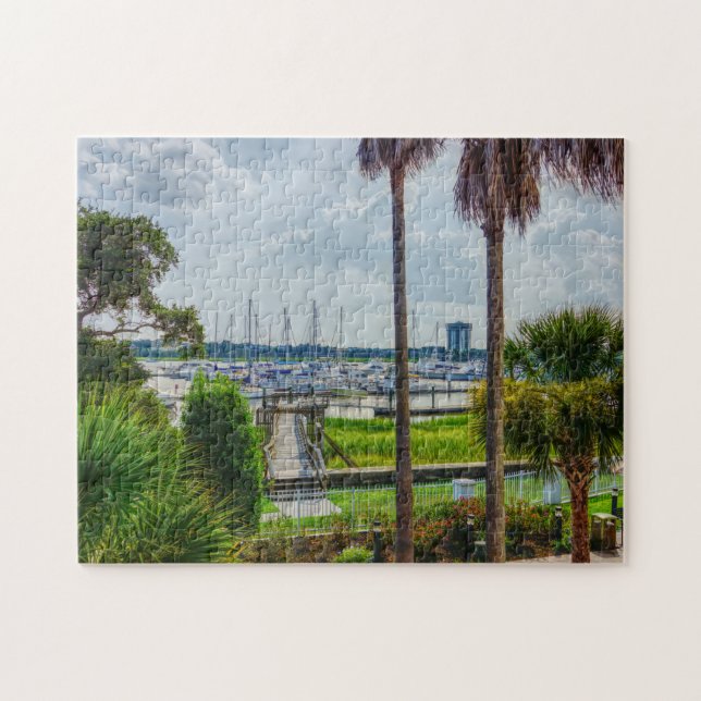 Charleston Harbour Jigsaw Puzzle (Horizontal)