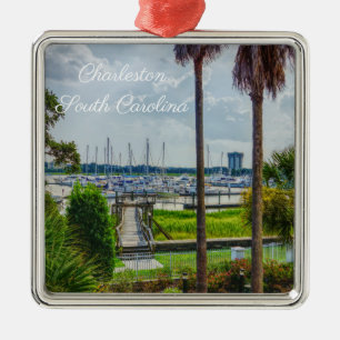Charleston Harbour Metal Tree Decoration