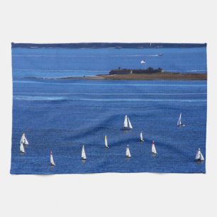 Charleston Harbour Tea Towel