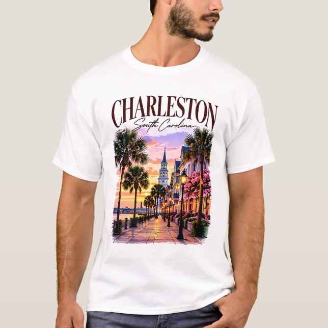Charleston Historic Charm T-Shirt (Front)