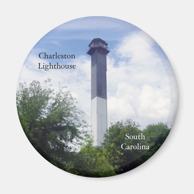 Charleston Lighthouse magnet (Front)