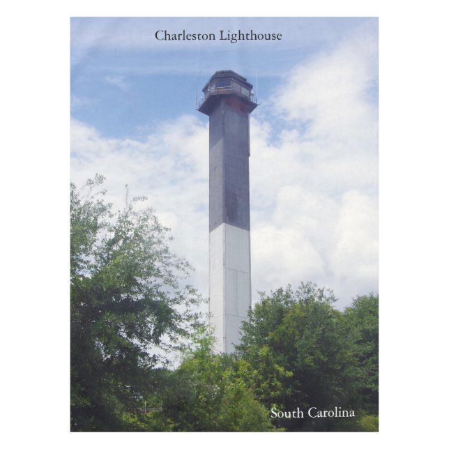 Charleston Lighthouse tablecloth (Front)