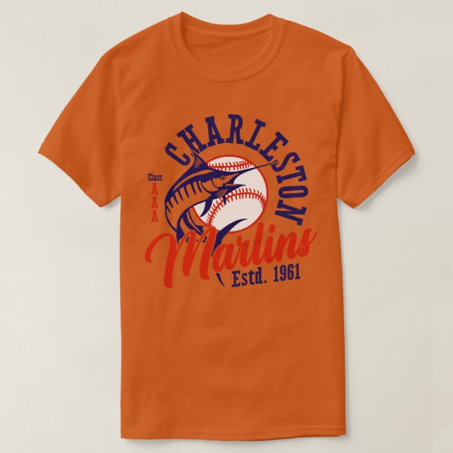 Charleston Marlins T-Shirt (Design Front)