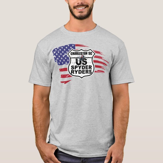 Charleston SC Chapter - Tattered Flag T-Shirt (Front)