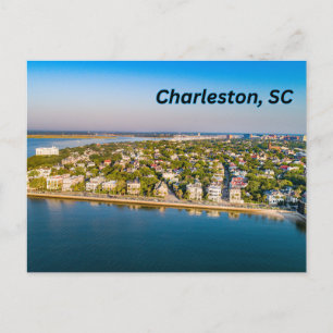 Charleston, South Carolina Bay View Postcard