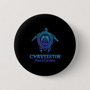 Charleston South Carolina Beach Charleston Sc Sea 6 Cm Round Badge