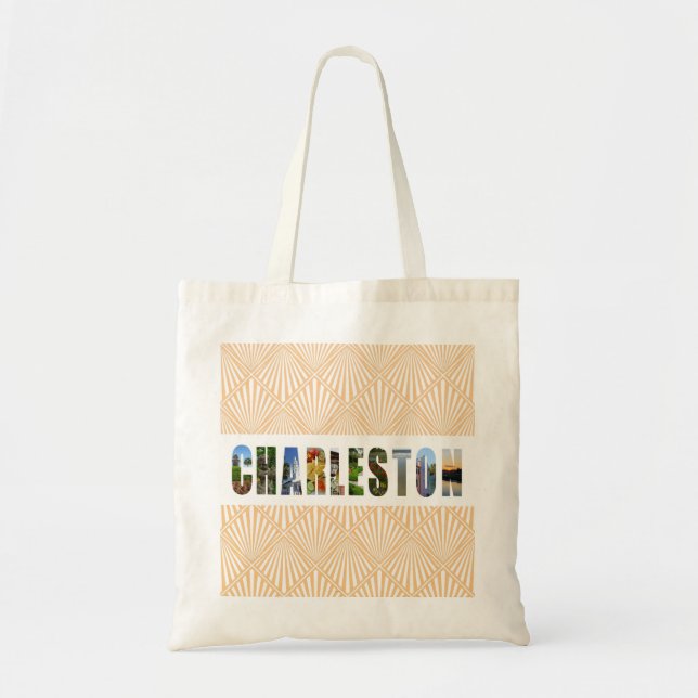 Charleston South Carolina City Travel Photos Tote Bag (Front)