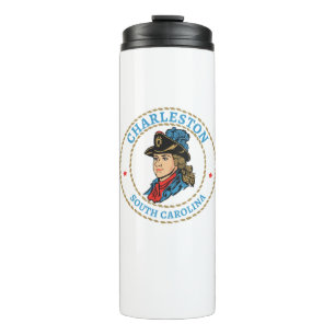 Charleston South Carolina Colonial Thermal Tumbler