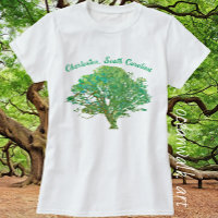 Charleston South Carolina Elegant Live Oak Tree
