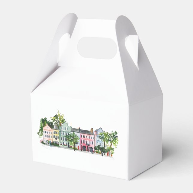Charleston South Carolina Favour Box (Front Side)