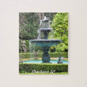 Charleston South Carolina Garden Fountain Puzzle