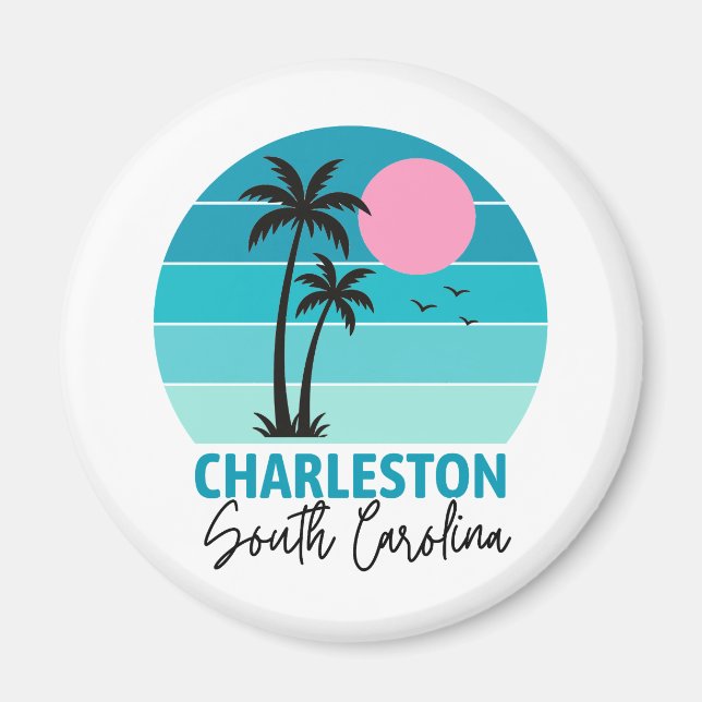 Charleston south carolina magnet (Front)