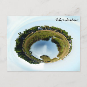 Charleston South Carolina Marsh Nature Photo Postcard
