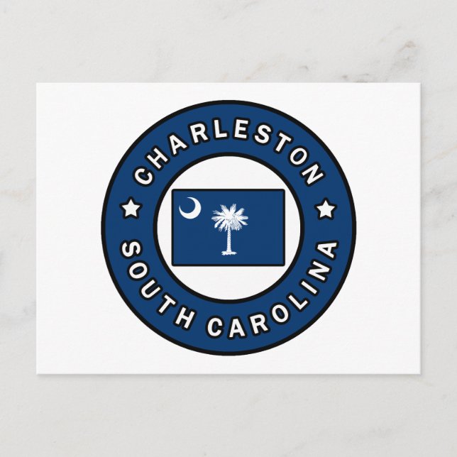Charleston South Carolina Postcard (Front)