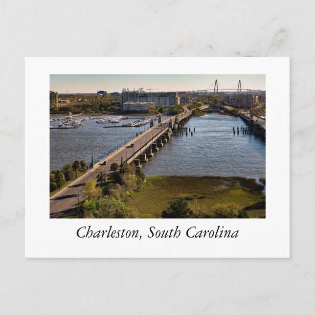Charleston South Carolina Postcard (Front)