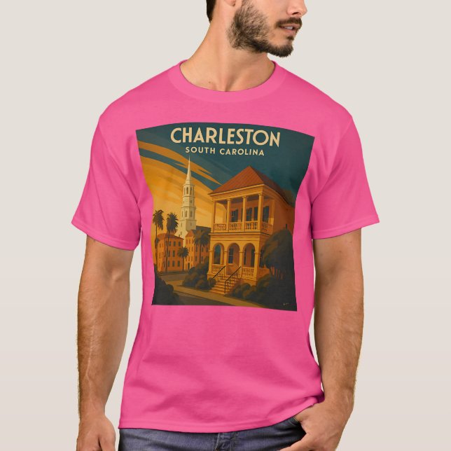 Charleston South Carolina T-Shirt (Front)