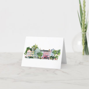 Charleston South Carolina Thank You Card