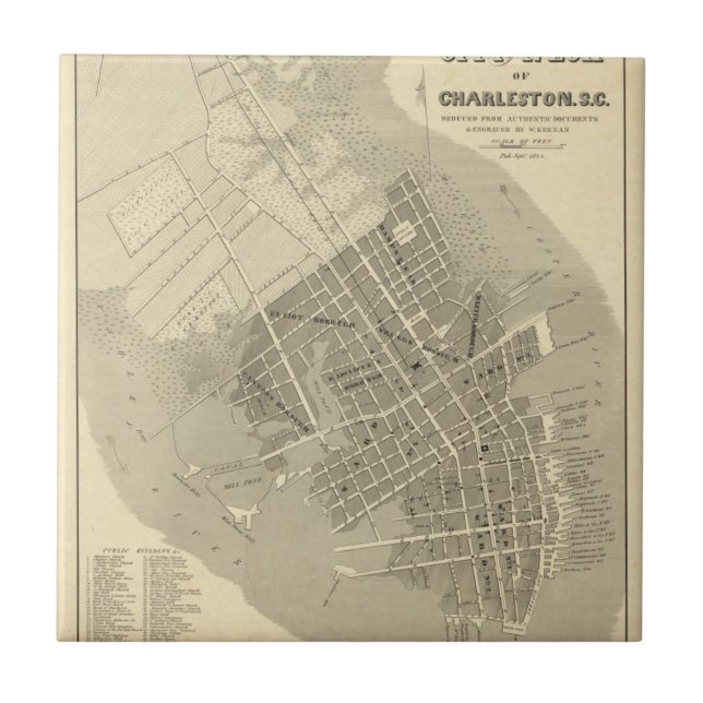 Charleston, South Carolina Tile (Front)