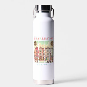 Charleston, South Carolina – Vintage King Street Water Bottle