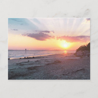 Charleston Sunset Postcard