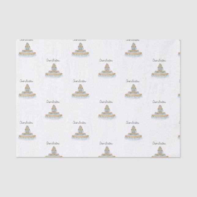 Charleston  tissue paper (Front)
