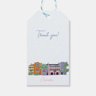 Charleston Wedding  Gift Tags
