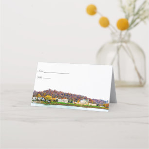 Charleston West Virginia Place Card