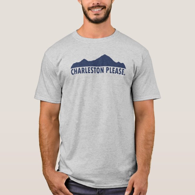 Charleston West Virginia Please T-Shirt (Front)