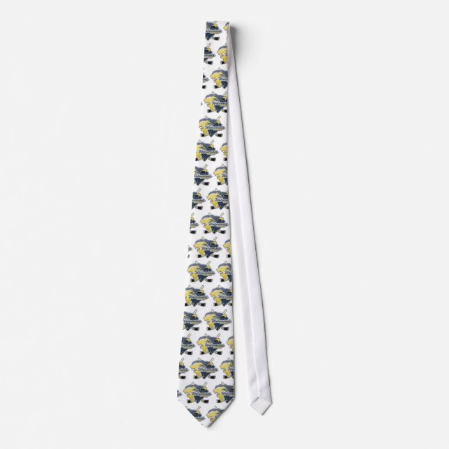 Charleston Wolverines - Customised Tie (Front)