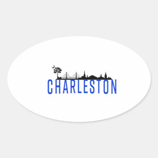 CHARLESTON WONDERFUL OVAL STICKER