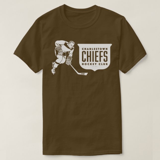 Charlestown Chiefs White T-Shirt (Design Front)