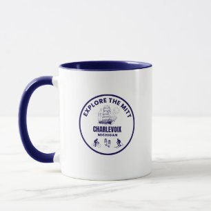 Charlevoix Michigan Coffee Mug