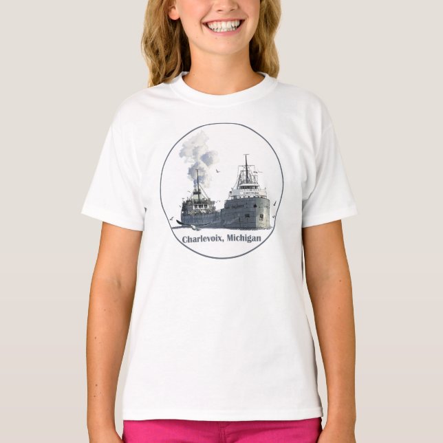 Charlevoix, Michigan T-Shirt (Front)