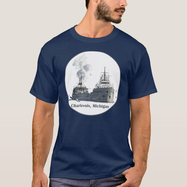 Charlevoix, Michigan T-Shirt (Front)