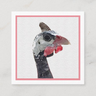 Charlie 2.5 x 2.5  square business card