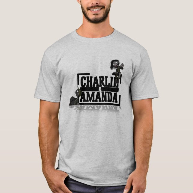 Charlie & Amanda Tee-Shirt T-Shirt (Front)
