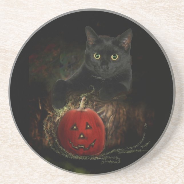 Charlie and His Magical Pumpkin Coaster (Front)