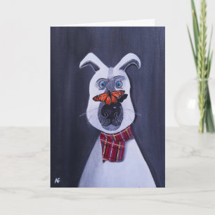 Charlie and the Monarch Painting by Alfred Fox Card