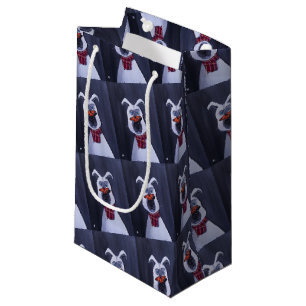 Charlie and the Monarch Painting by Alfred Fox Small Gift Bag