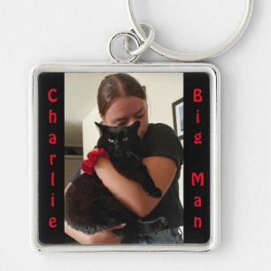Charlie/Big Man...Tracey Key Ring