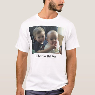 Charlie bit me - before bite - basic T-Shirt