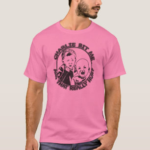 Charlie Bit Me (light t-shirt) T-Shirt