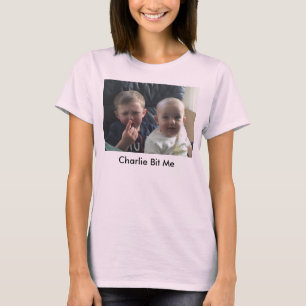 Charlie bit me - the finger - double T-Shirt