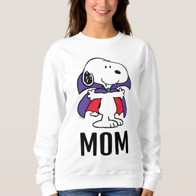 Charlie Brown and Gang Halloween Birthday Mum Sweatshirt (Front)