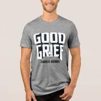 Charlie Brown "Good Grief" Rock Band Tee Graphic