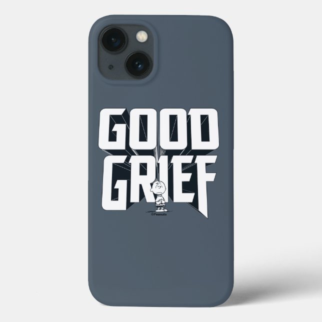 Charlie Brown "Good Grief" Rock Band Tee Graphic Case-Mate iPhone Case (Back)